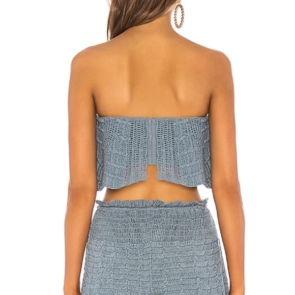 Tularosa Brooke Top in Blue Sage - Picture 3 of 7